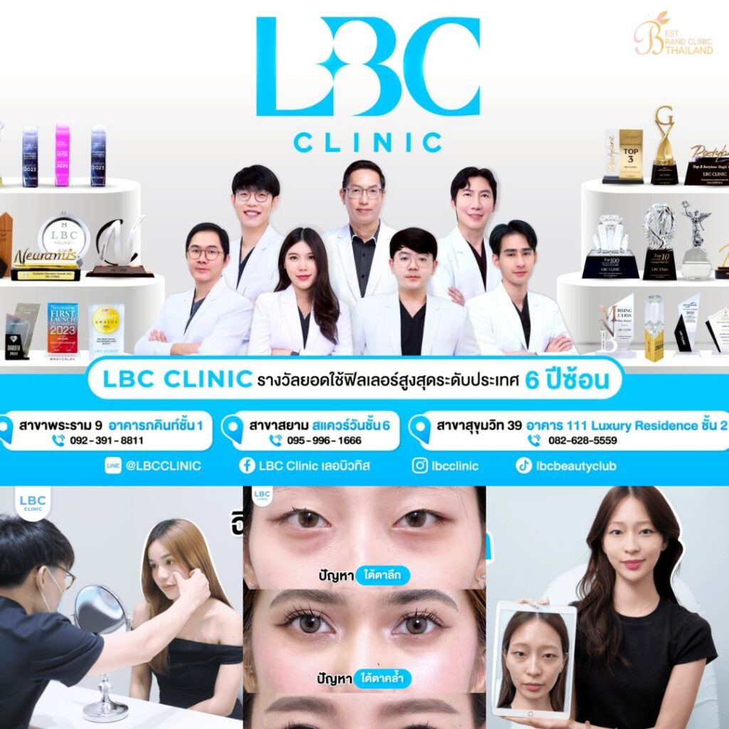 ฉีดฟิลเลอร์ใต้ตาที่ LBC Clinic