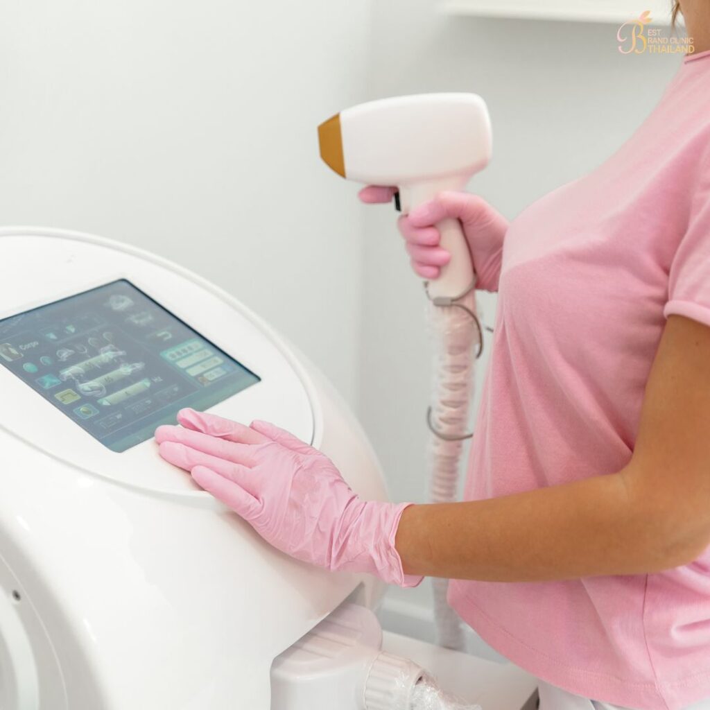 เครื่องเลเซอร์ขนน้องชายมีกี่แบบ