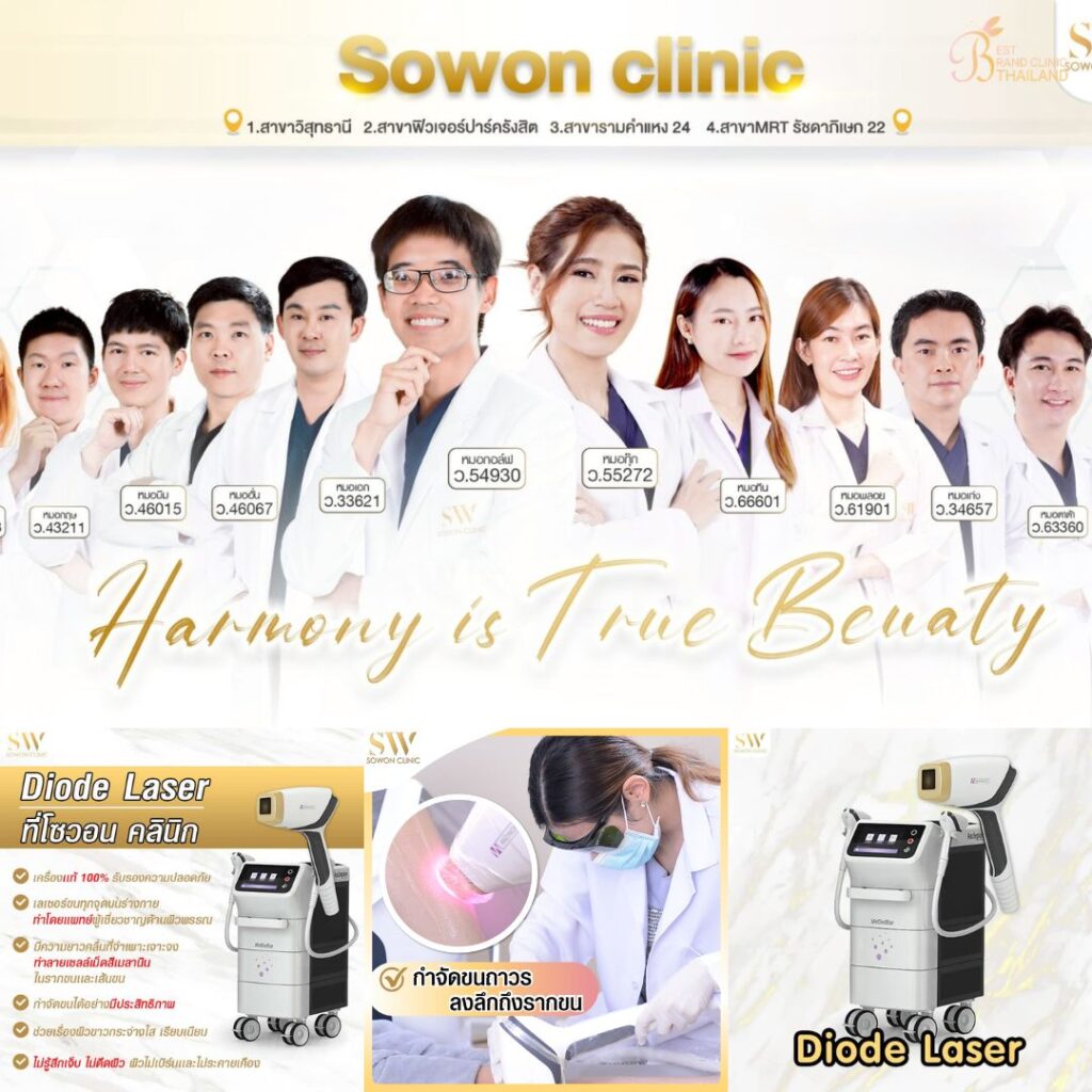 เลเซอร์ขนน้องสาวที่ Sowon Clinic