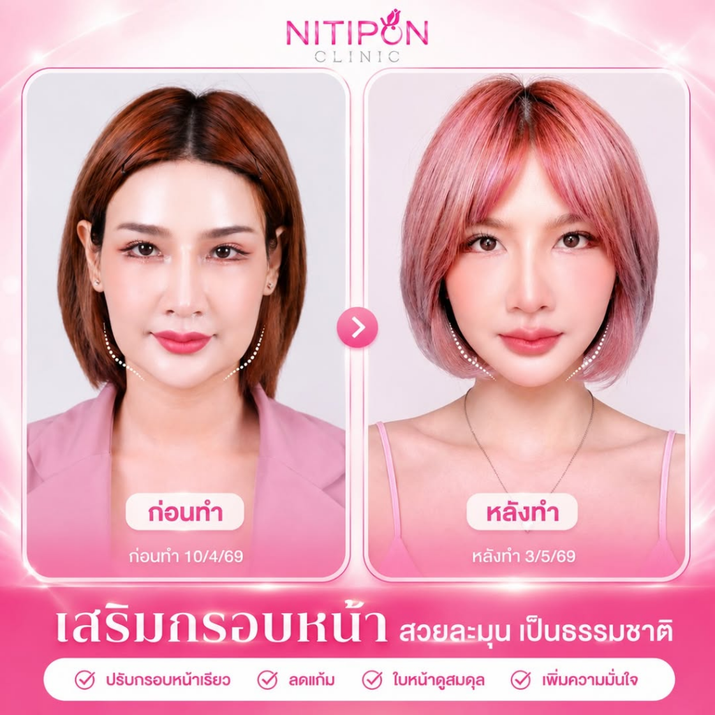รีวิวคลินิกเสริมความงามสกลนครที่ นิติพลคลินิก