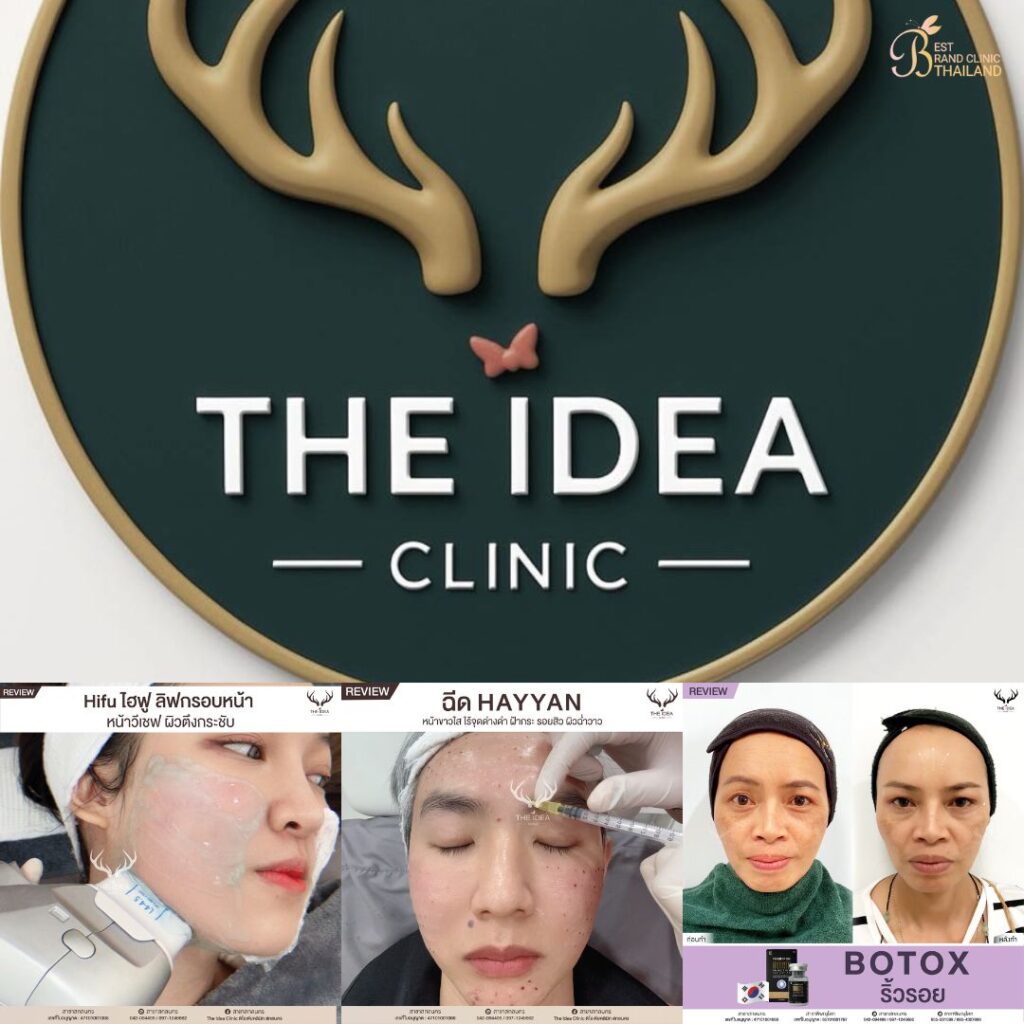 คลินิกเสริมความงามสกลนครที่ The Idea Clinic