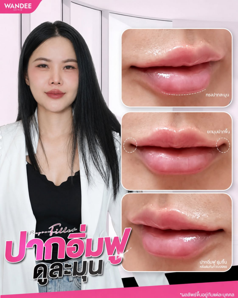 รีวิวคลินิกเสริมความงาม อุดรธานีที่ Wandee Clinic