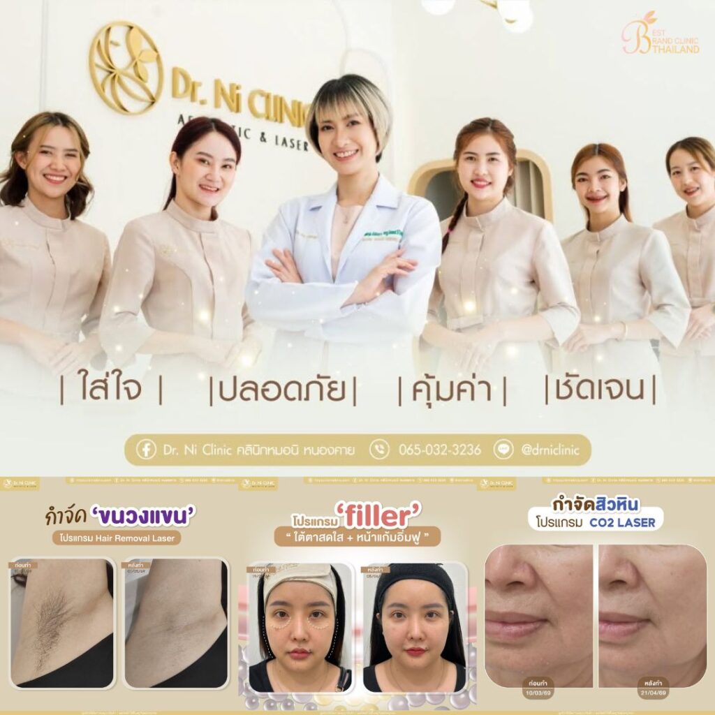 คลินิกเสริมความงาม หนองคาย Dr. Ni Clinic