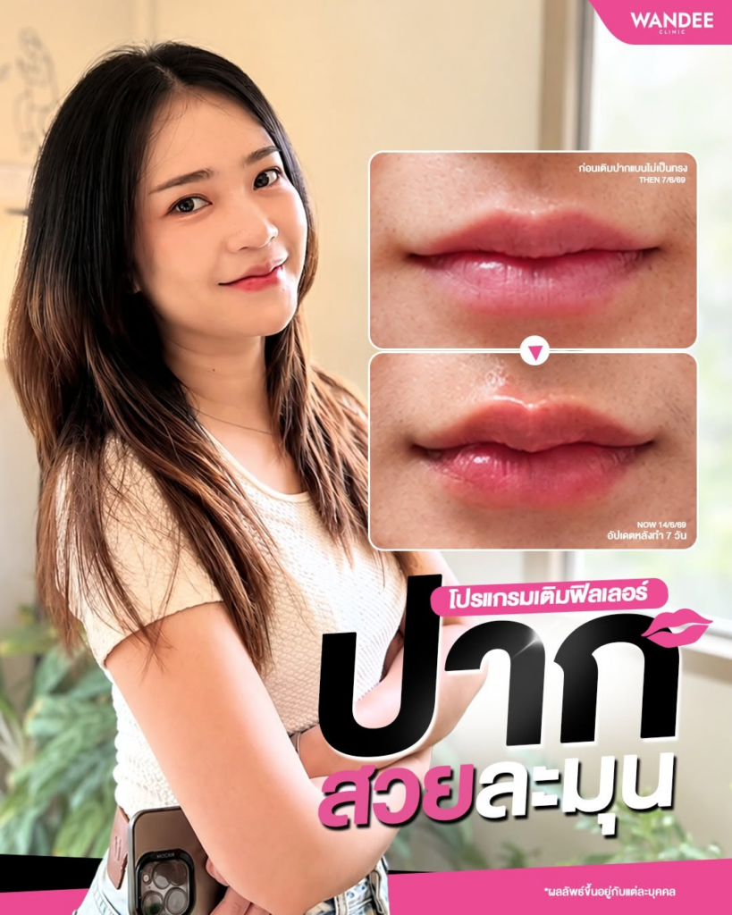รีวิวคลินิกเสริมความงาม ร้อยเอ็ดที่ Wandee Clinic